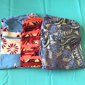 NWOT! Lula Roe Leggings OS Set#28